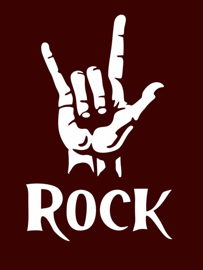 Rock Hand Black T-Shirt