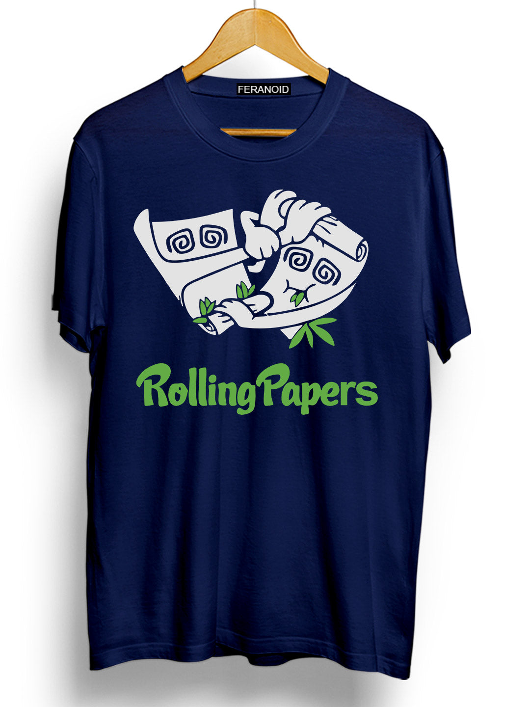 ROLLING PAPER BLUE T-SHIRT