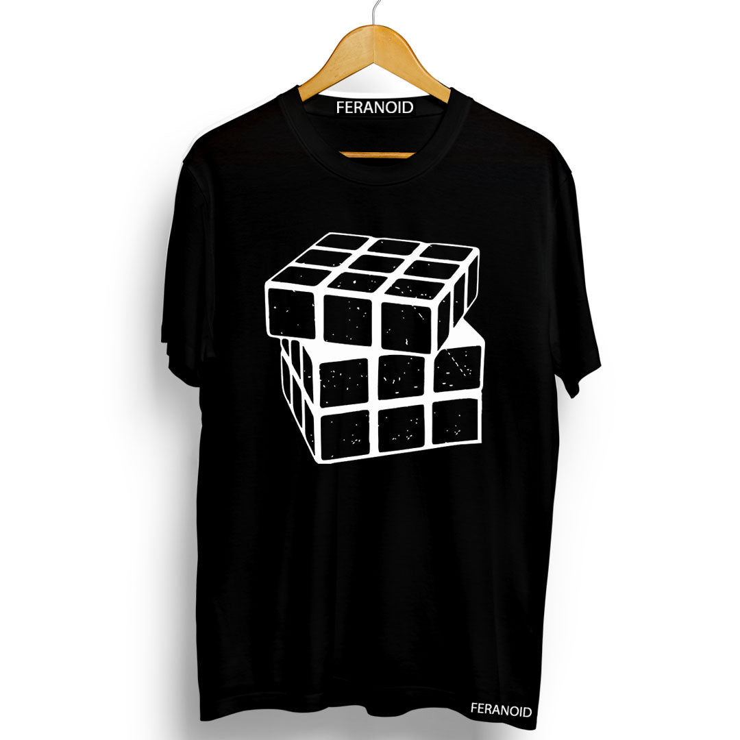 Rubiks Cube Black T-Shirt