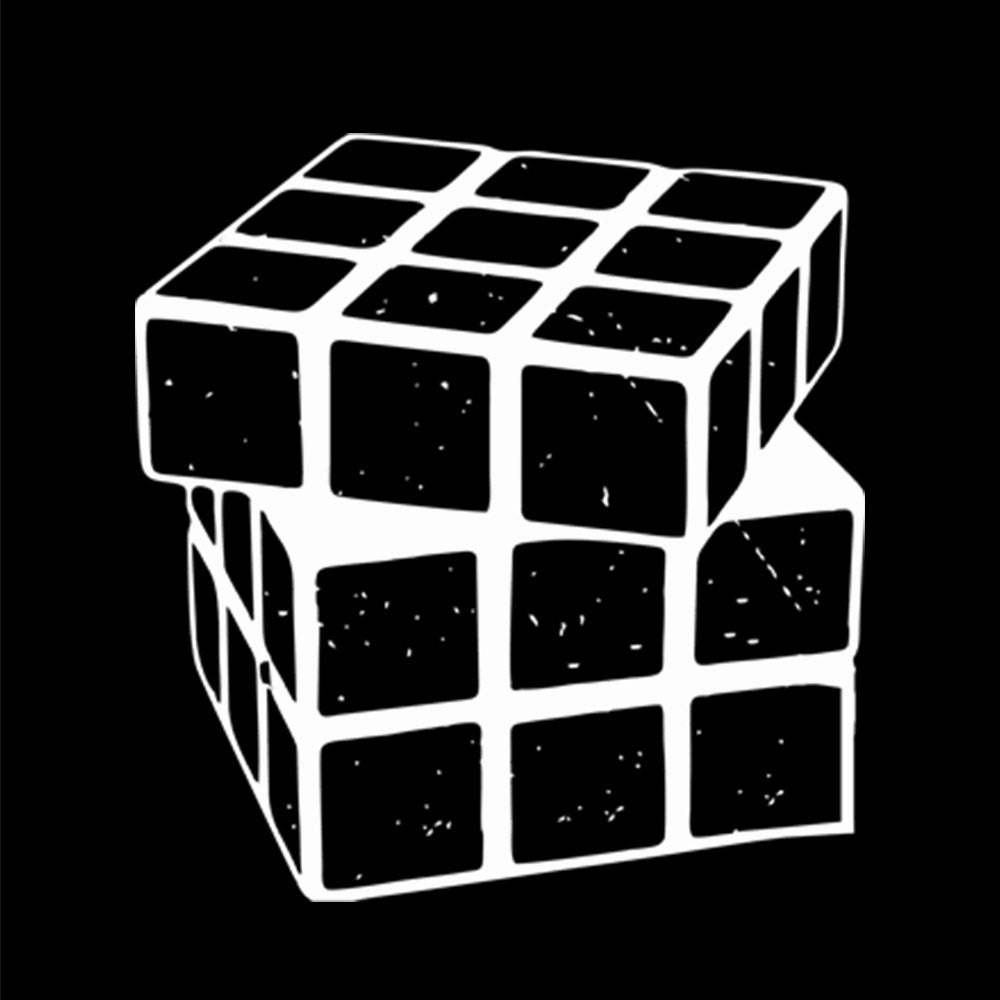 Rubiks Cube Black T-Shirt