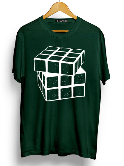 Rubiks Cube Green T-Shirt