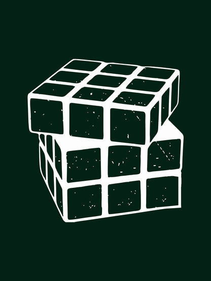 Rubiks Cube Black T-Shirt