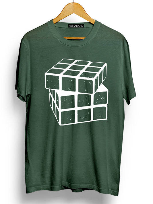 Rubiks Cube Light Green T-Shirt