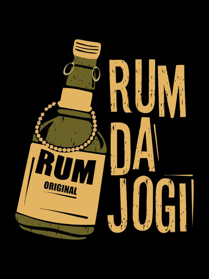 Rum Da Jogi Black T-Shirt