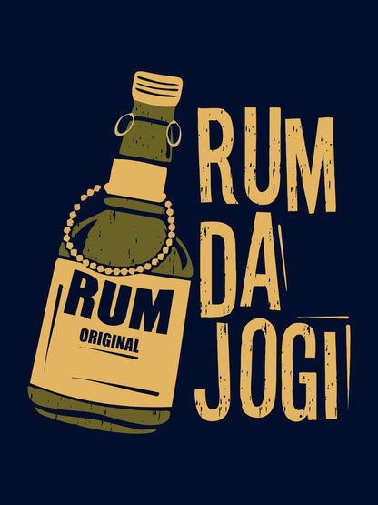 Rum Da Jogi Black T-Shirt