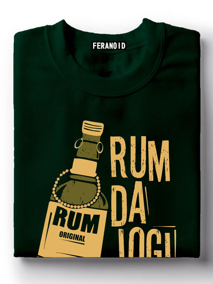 Rum Da Jogi Black T-Shirt