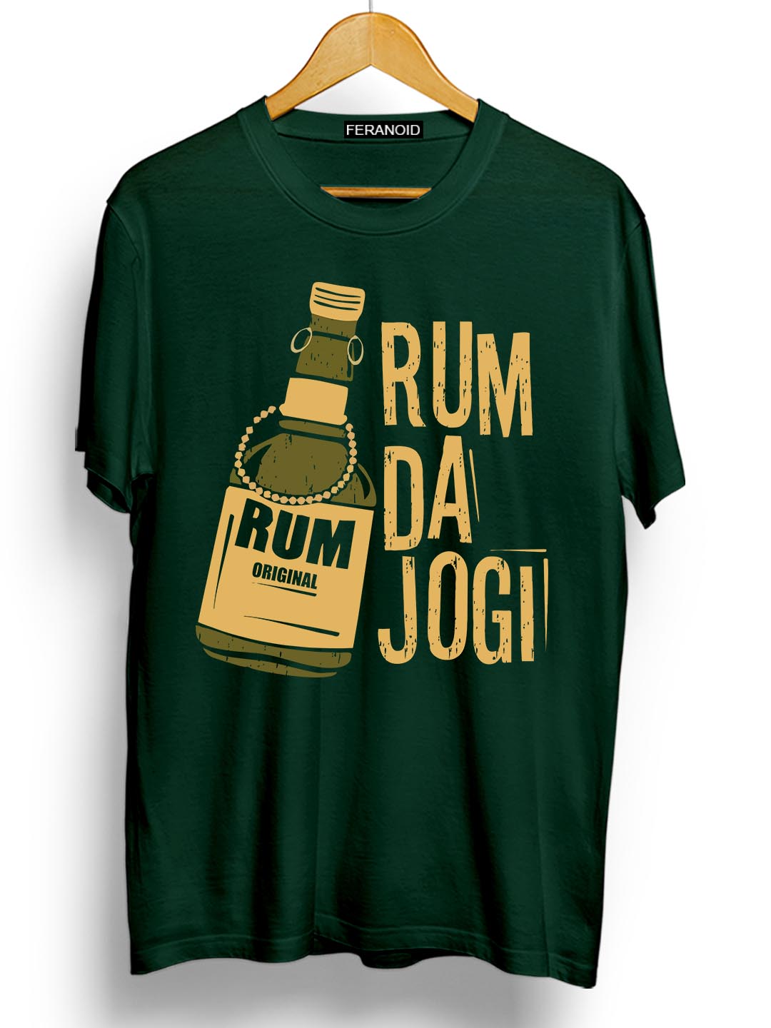 RUM DA JOGI GREEN T-SHIRT
