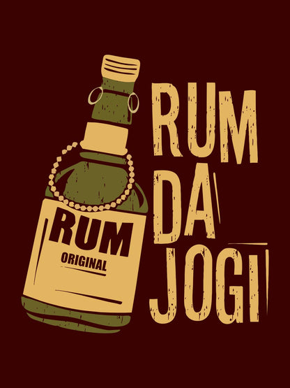 Rum Da Jogi Black T-Shirt