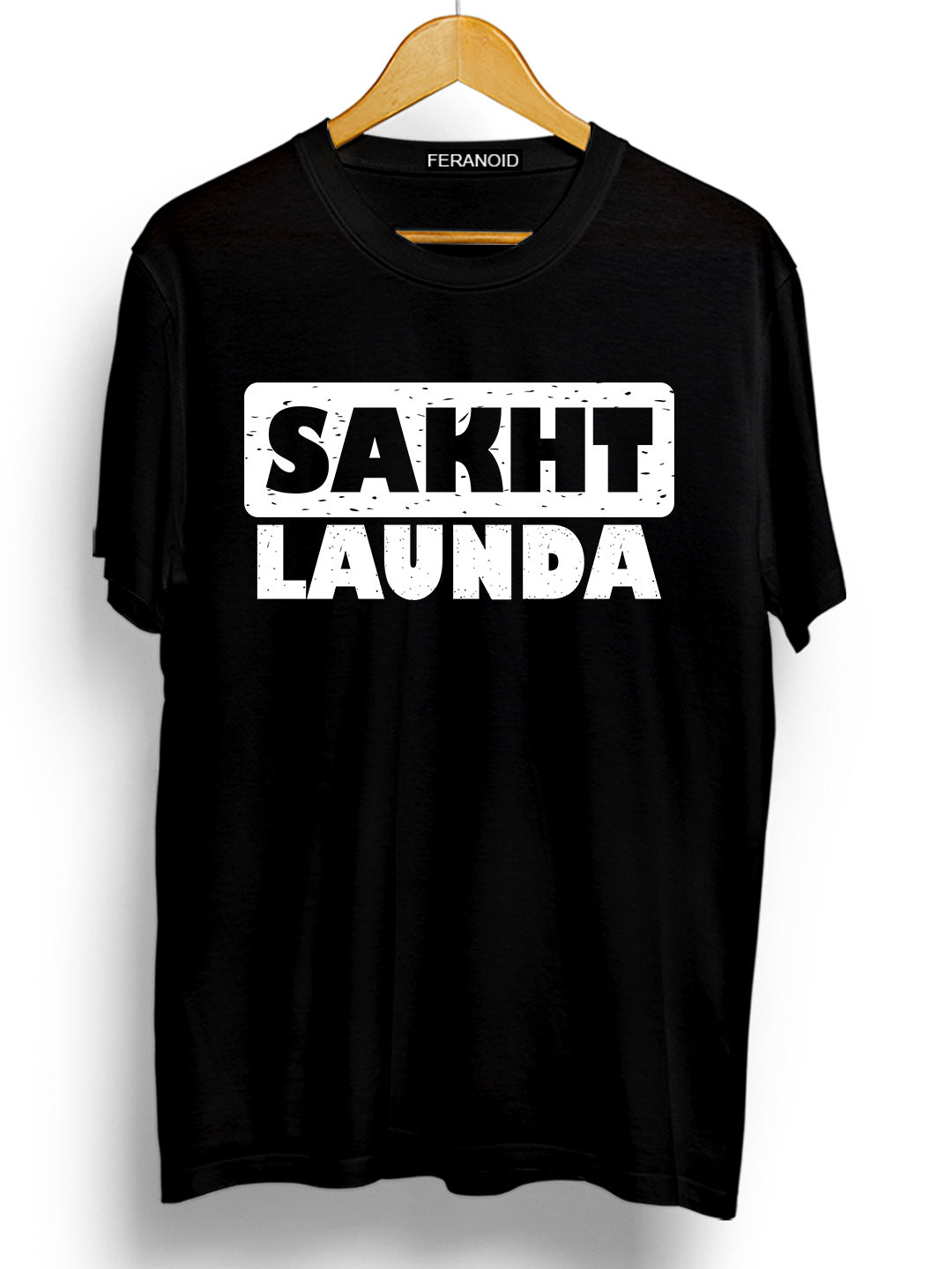 Sakht Launda Black T-Shirt