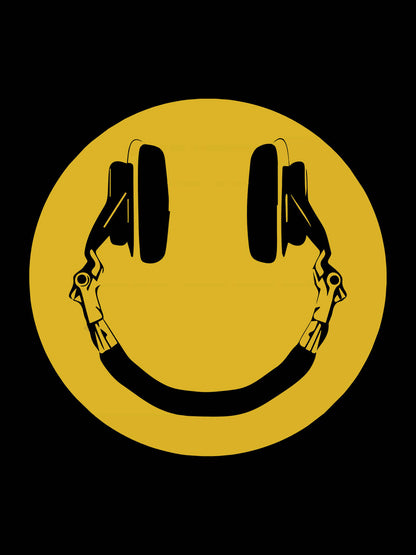 Smiley Headphone T-Shirt