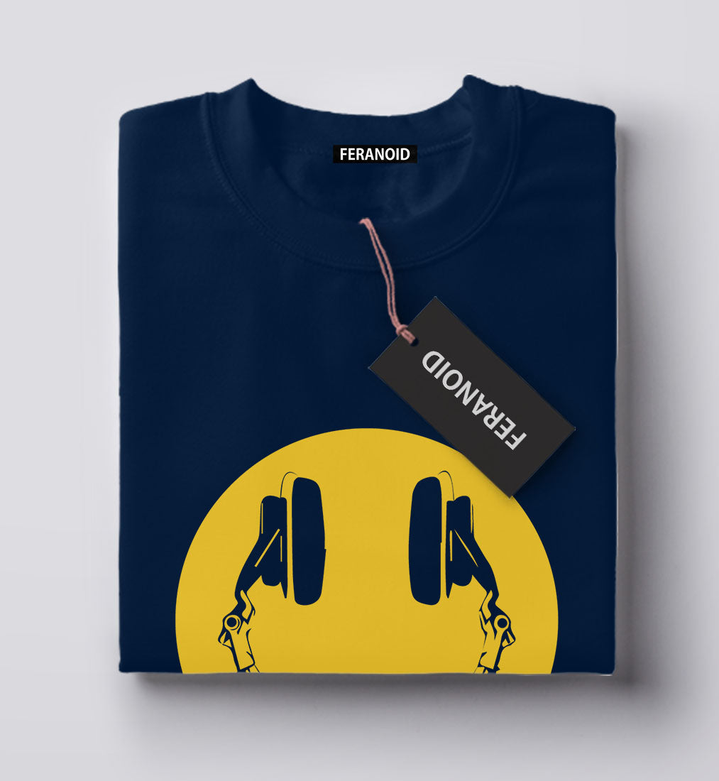 Smiley Headphone T-Shirt