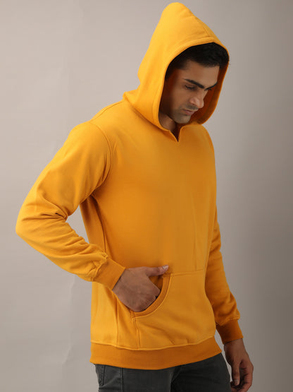 SOLID MUSTARD HOODIE