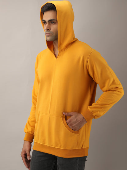 SOLID MUSTARD HOODIE