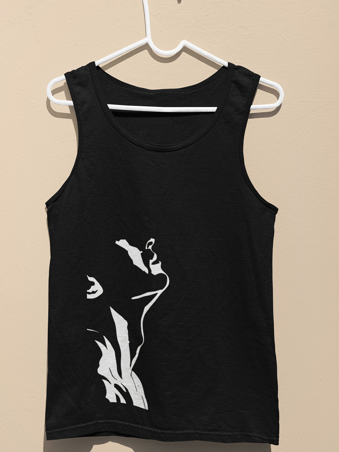 Stud Boy Black Sleeveless T-Shirt