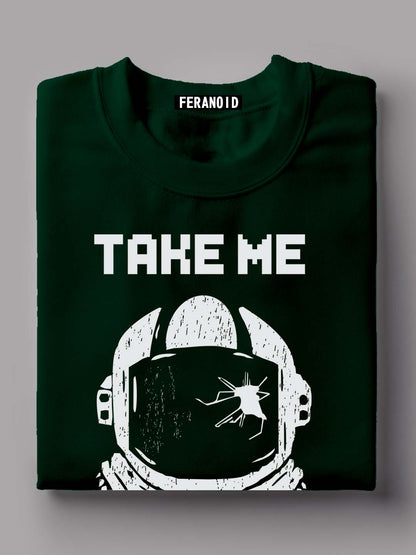 TAKE ME OUT OF HERE BLACK T-SHIRT