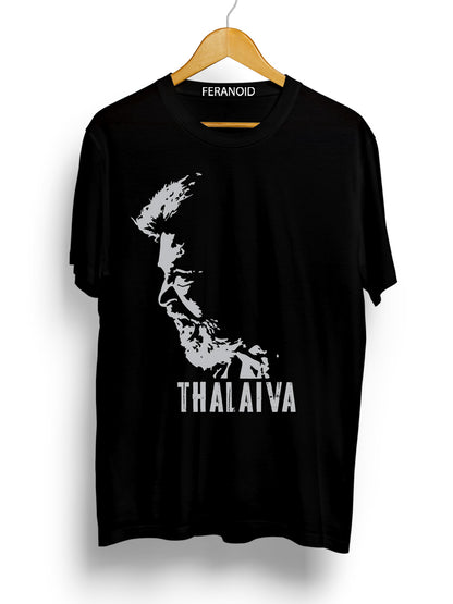 Thalaiva Black T-Shirt