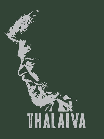 Thalaiva Black T-Shirt