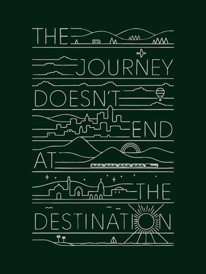 The Journey Green T-Shirt