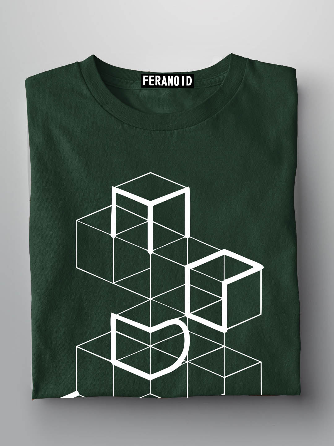 White Boxes Black T-Shirt