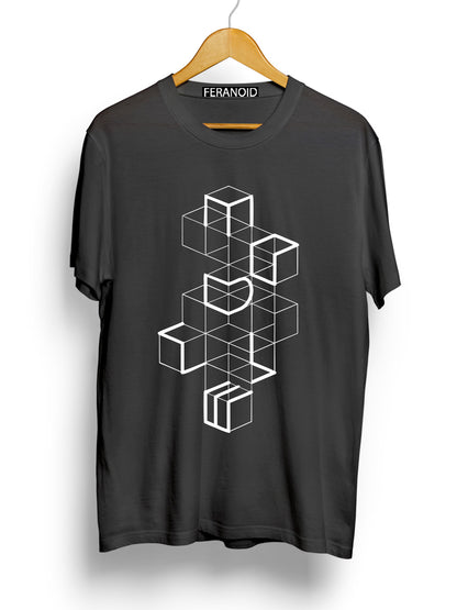 WHITE BOXES GREY T-SHIRT