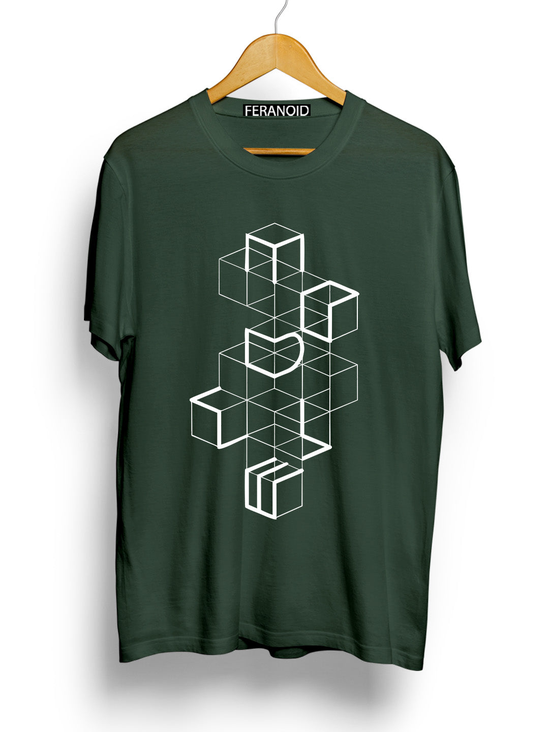 WHITE BOXES LIGHTGREEN T-SHIRT