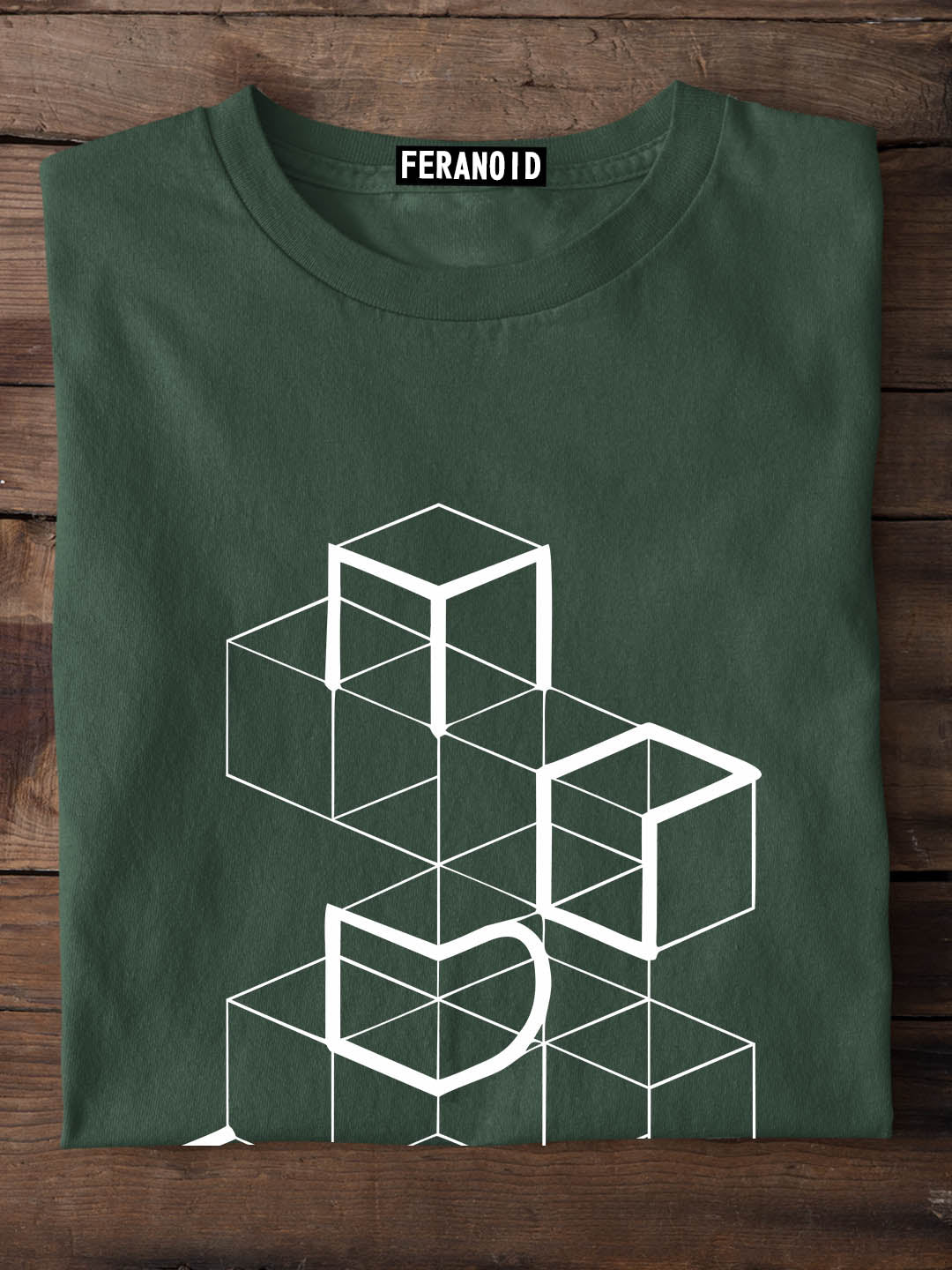 White Boxes Black T-Shirt