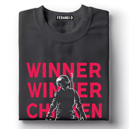 Winner Winner Chicken Dinner Black T-Shirt