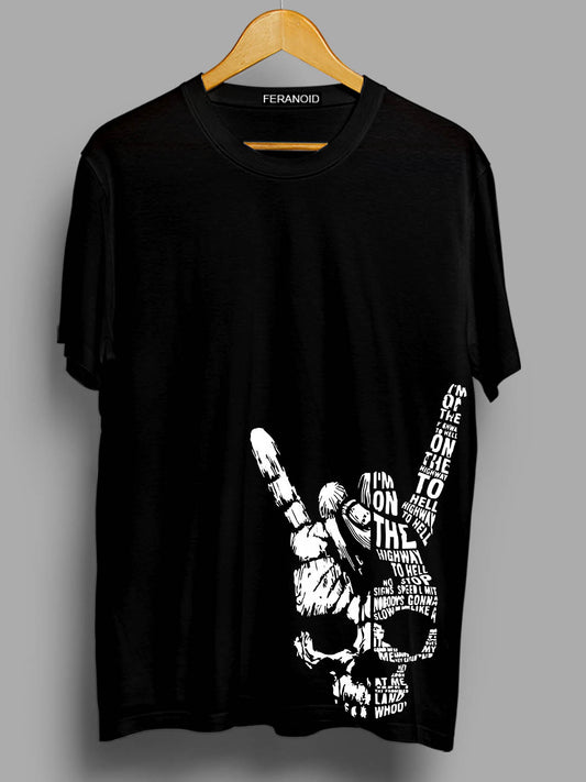 YO BLACK T-SHIRT