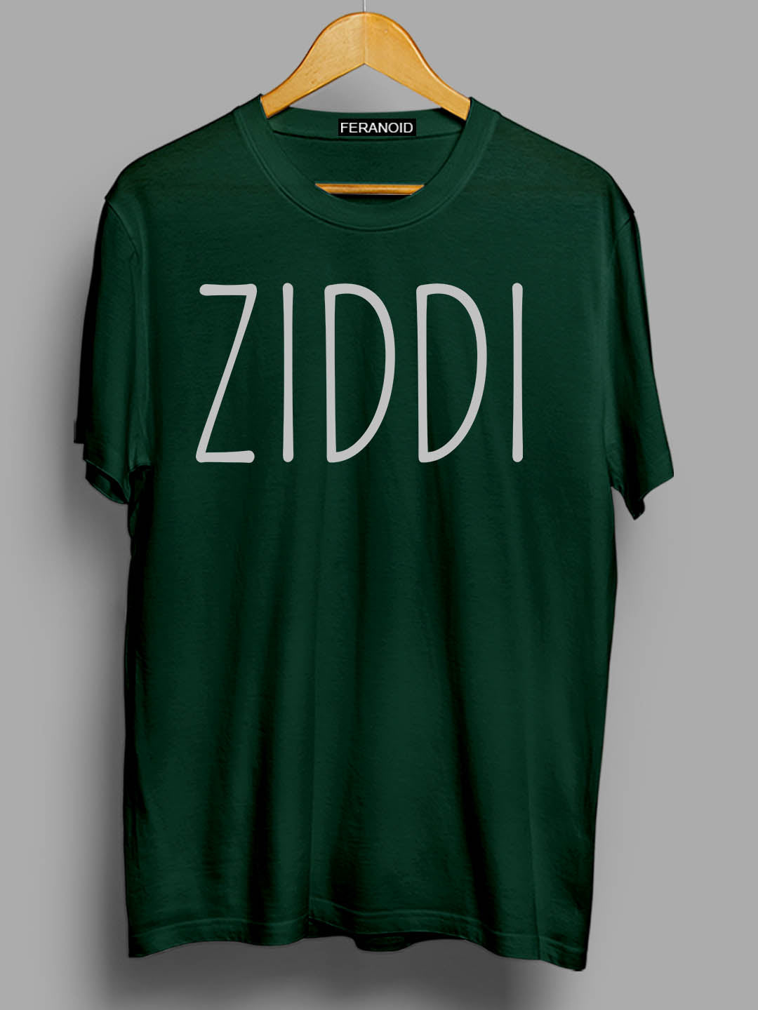 ZIDDI GREEN T-SHIRT